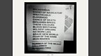 The set list