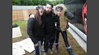 Stix and Lexxi (Steel Panther) with Daniel P Carter
