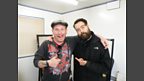 Corey Taylor with Dan Carter