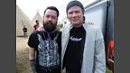 Dan with Dave Mustaine (Megadeath)