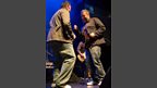 Chris has a boogie with Shane the designer from Bridlington.