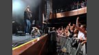 He was brilliant in Cardiff and James Corden returned today to do 'Let Me Entertain You'