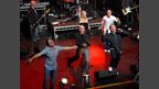 The Chris Moyles Show team go for it with their final song.