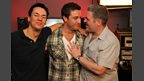 Gino D'Acampo surprises Chris and Dave for a celebrity Carpark Catchphrase.