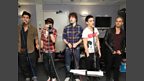 The Wanted perform in the Live Lounge with Chris and Dave on percussion!