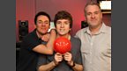 Greg plays host to Chris and Dave.