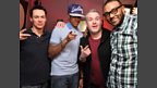 Chipmunk swung by during the Chris, Dave and Mistajam show