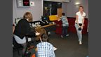 Aled, The Cornish Fairy, Clair and Mel all help bring the Conveyor Belt game to life!