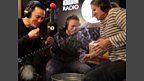 Olly Murs gives Beccy a drenching during Innuendo Bingo!