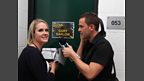 Becky and Scott looking for Gary Barlow