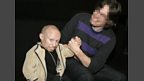Verne Troyer, with the one that doesn't speak