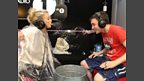 23rd Aug 2012 - Emily Atack (there's that poncho again)