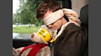 Blindfolded (again) and off to House 2