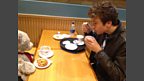 A cosy breakfast for two