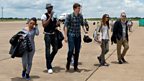 Greg James rows the Zambezi