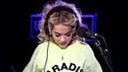 Rita Ora in the Live Lounge