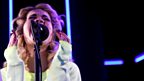 Rita Ora in the Live Lounge