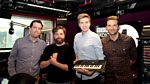 The Hangover III cast sing to Greg James
