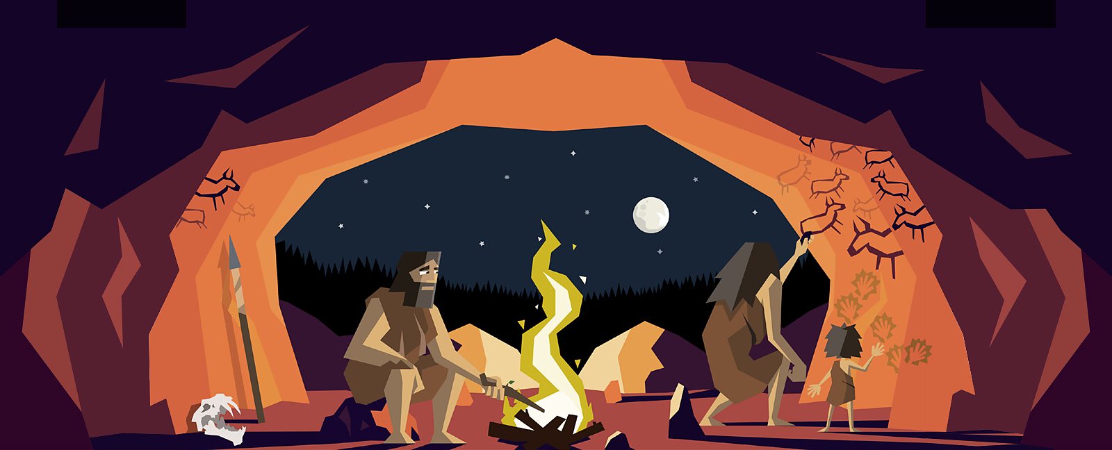 Image result for clipart stoneage