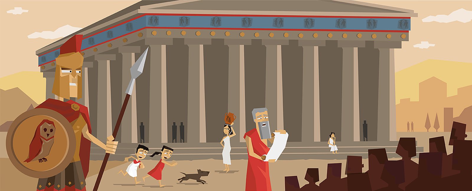 What language did the Ancient Greeks speak?