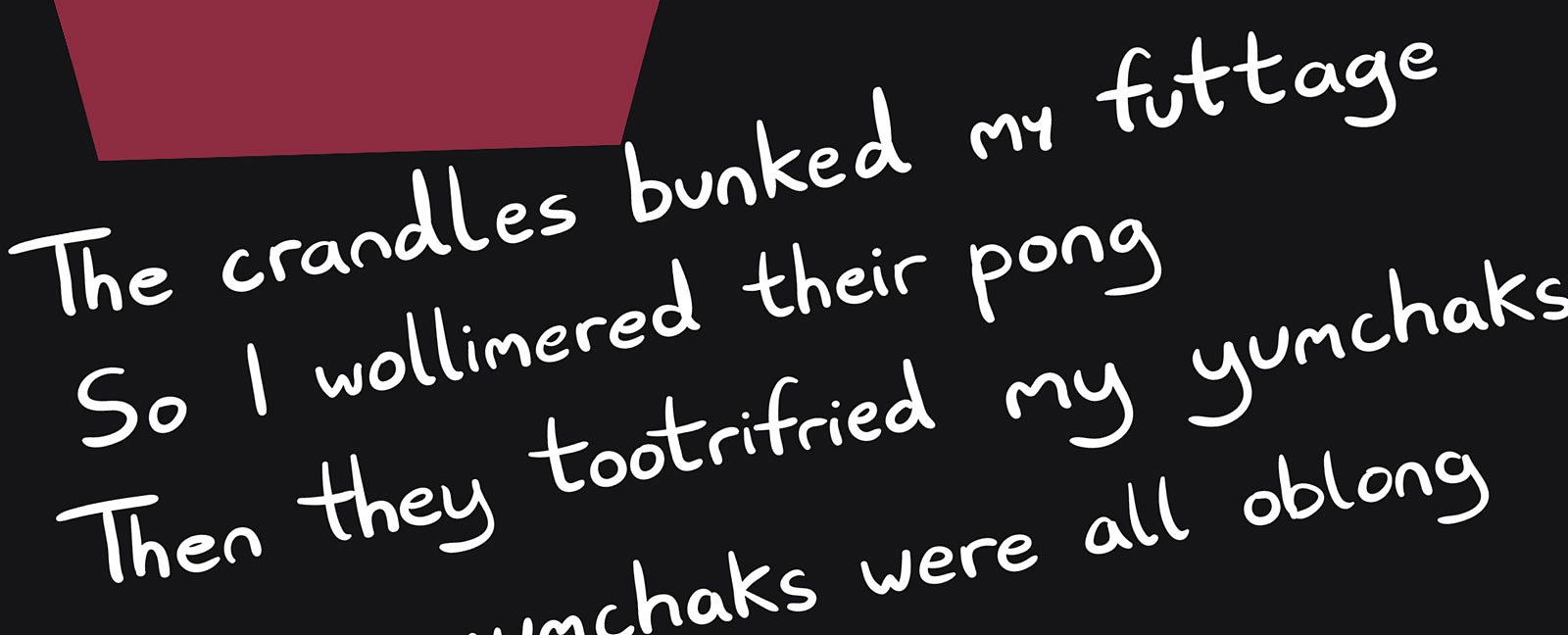 BBC Bitesize What is a nonsense poem?