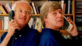 Michael Frayn and longtime collaborator Martin Jarvis