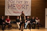 The final round of recitations at the Poetry by Heart event