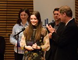 The Winner of Poetry by Heart; Kaiti Soultana