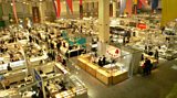Just one of the dealing halls at the Tucson Gem Show, the largest in the world
