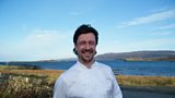 Charred plum salsa by Michael Smith