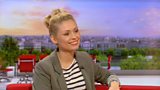 Myanna Buring is back in the corset