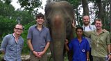 Coffee Trail elephant Simon Reeve