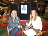 CJ Skuse with Laura