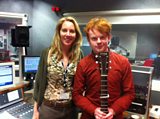 Sion Russell Jones with Laura