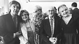 Paul McCartney with Janice Long and her parents