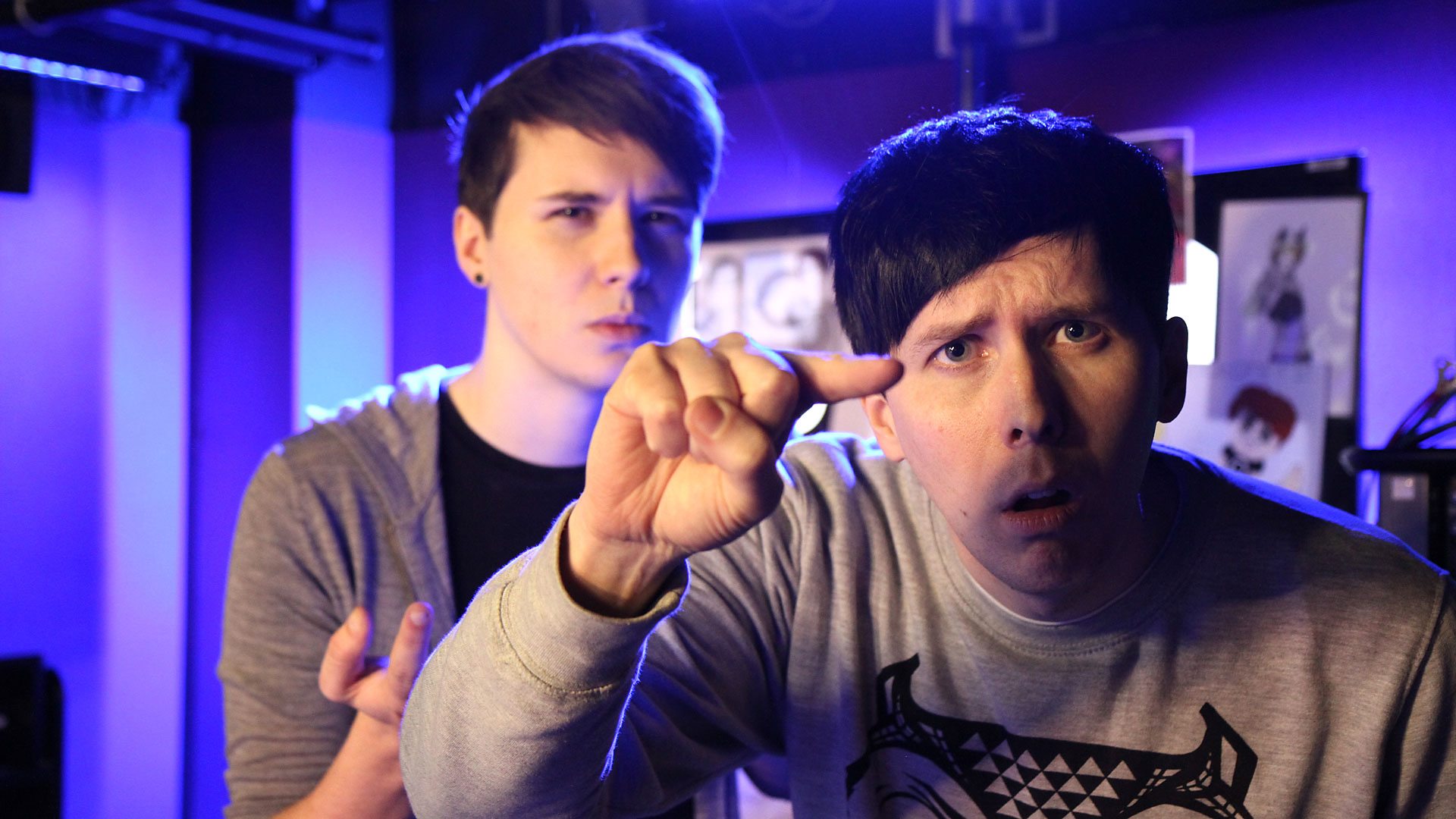 Dan And Phil dan and phil high quality // dan and phil BBC Radio 1 Internet Take Over...