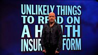 Unlikely Things to Read on a Health Insurance Form
