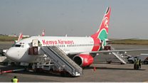 Kenya Airways yafuta safari za ndege