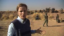 Mosul assault: On front line with Kurdish fighters