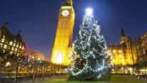 How do you put up a 50ft Christmas tree?