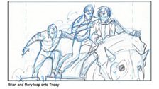 Dinosaurs on Spaceship Storyboards (Part Two)