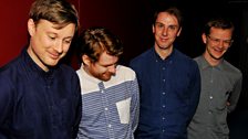 Django Django perform an exclusive session for the Vic Galloway Show