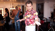 Wembley: Backstage