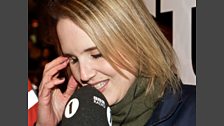 Beccy turns on the Bridgwater Christmas lights