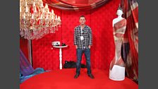 Backstage at the Brits 2011