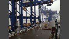 On location in some of Britain’s container ports