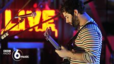 Foals in session at Maida Vale for Lauren Laverne
