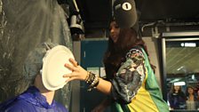 Little Mix play Pie Tennis!