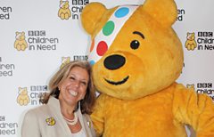 Stevie Spring (and Pudsey Bear!)