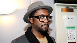 Image for Monday - Will.i.am Drops In (Literally)